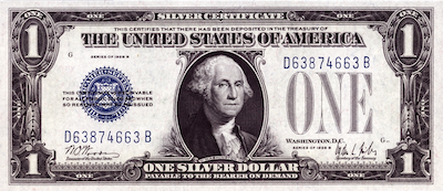 Small Silver Certificates Paper Money