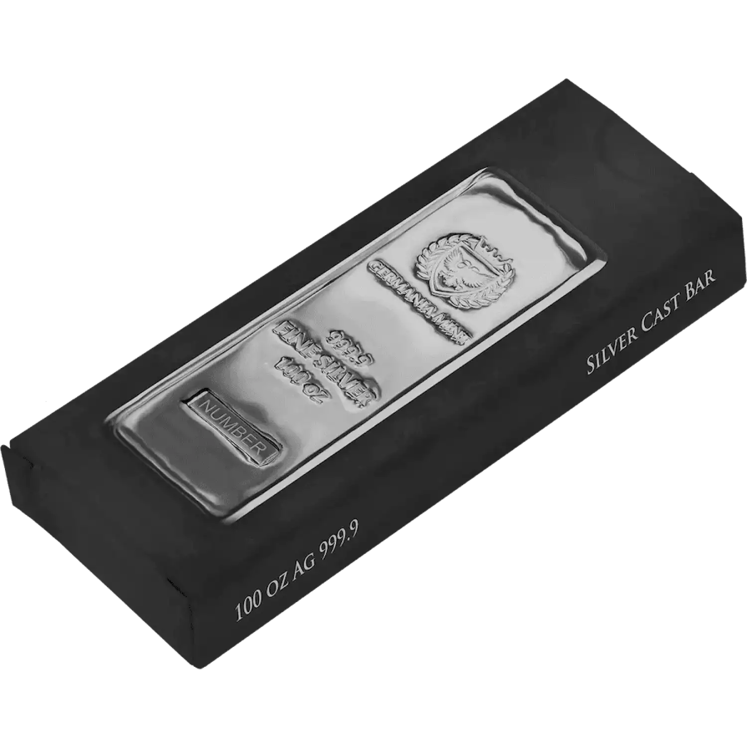 100oz Germania Mint Silver Bar (3)
