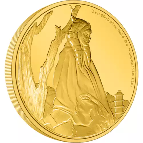 2022 1oz The Mandalorian Classic - Ahsoka Tano  Gold Coin (3)