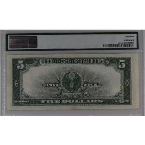 $5 1923 Blue Silver Certificates 282 (2)