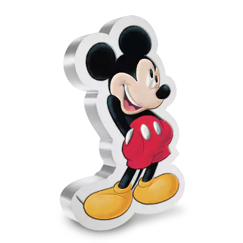 Disney Mickey Mouse - 2021 1oz Silver Shaped Coin (2)