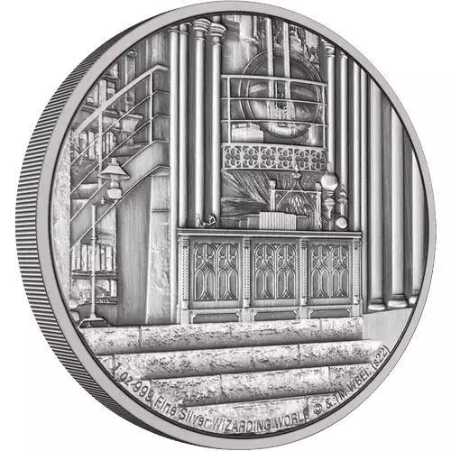 HOGWARTS - 2022 1oz Dumbledore's Office Silver Coin (3)